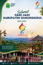 Nderek Mangayubagya Pengetan kaping 196 Hadeging Kabupaten Gunungkidul